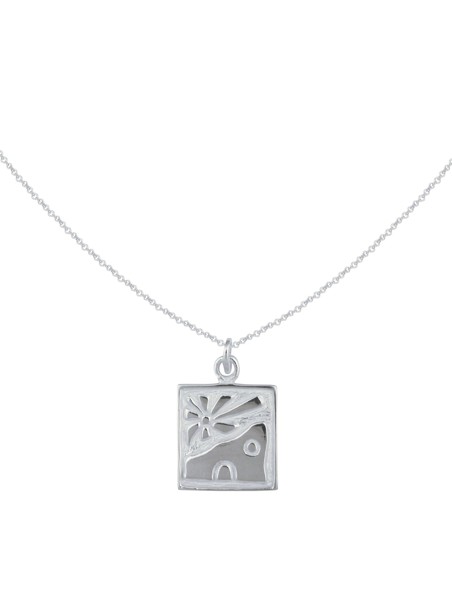 CASA NECKLACE SILVER