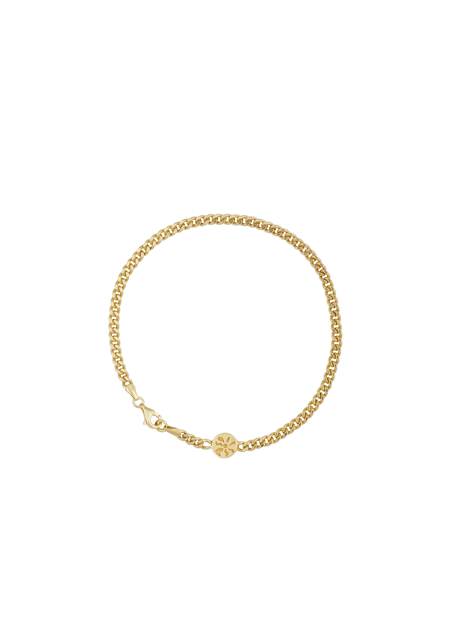 RAY ANKLE BRACELET GOLD