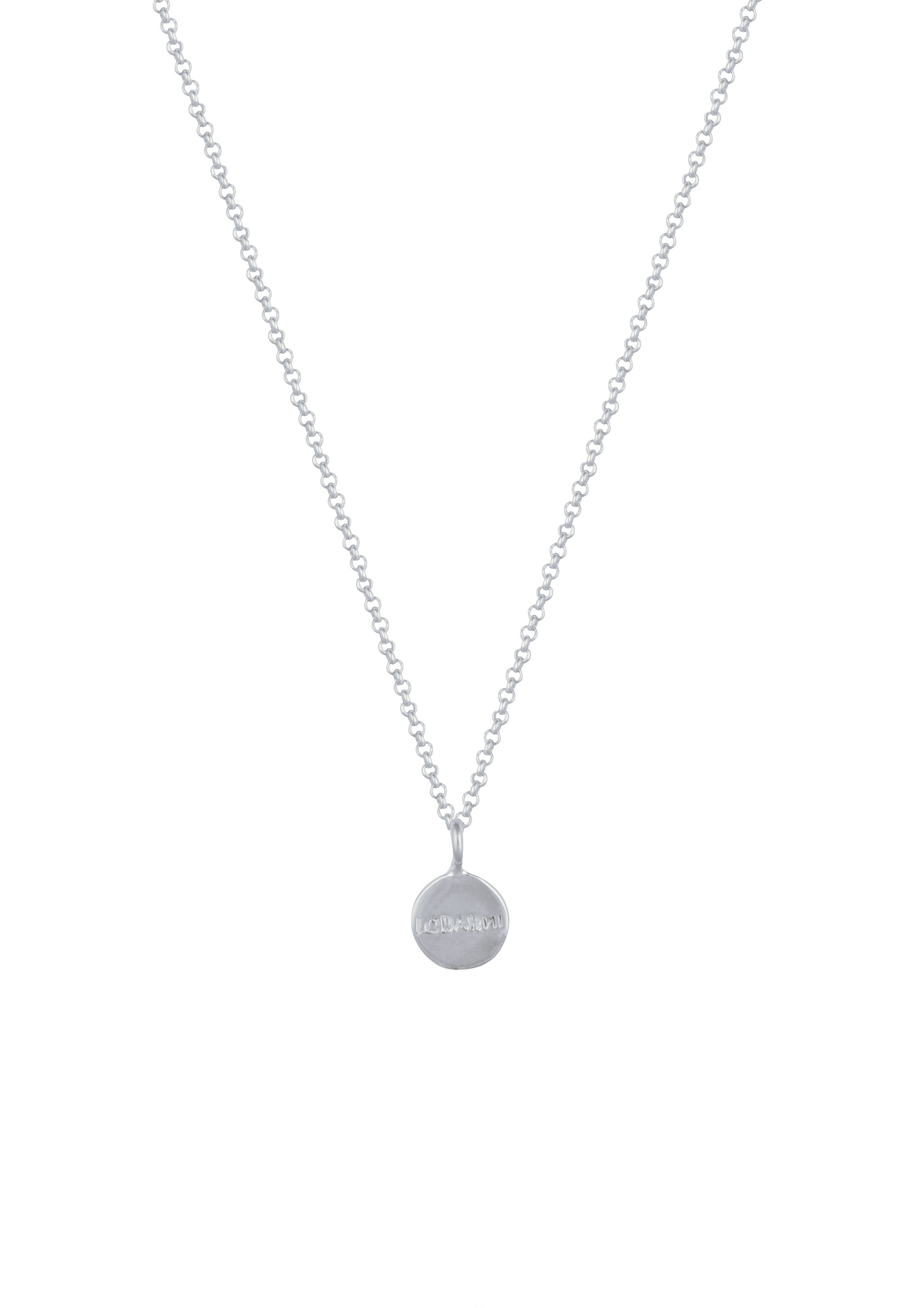 RAY NECKLACE SILVER
