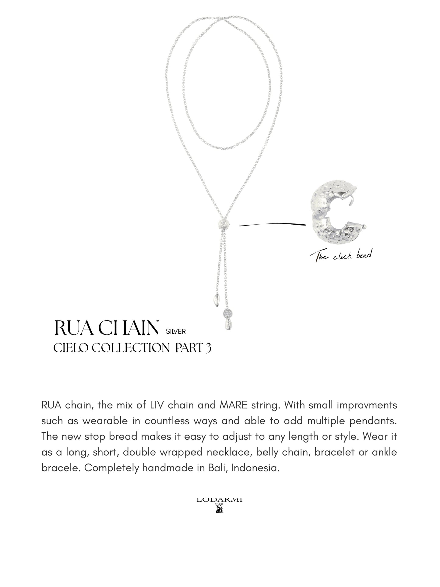 RUA CHAIN SILVER