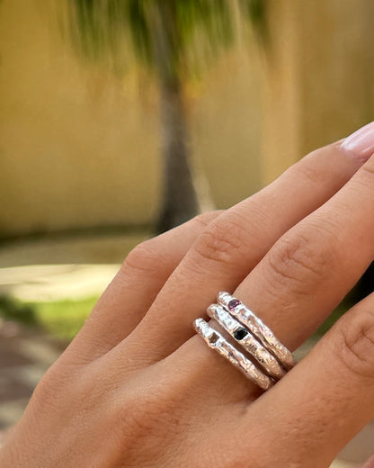 ALBA RING YELLOW SILVER