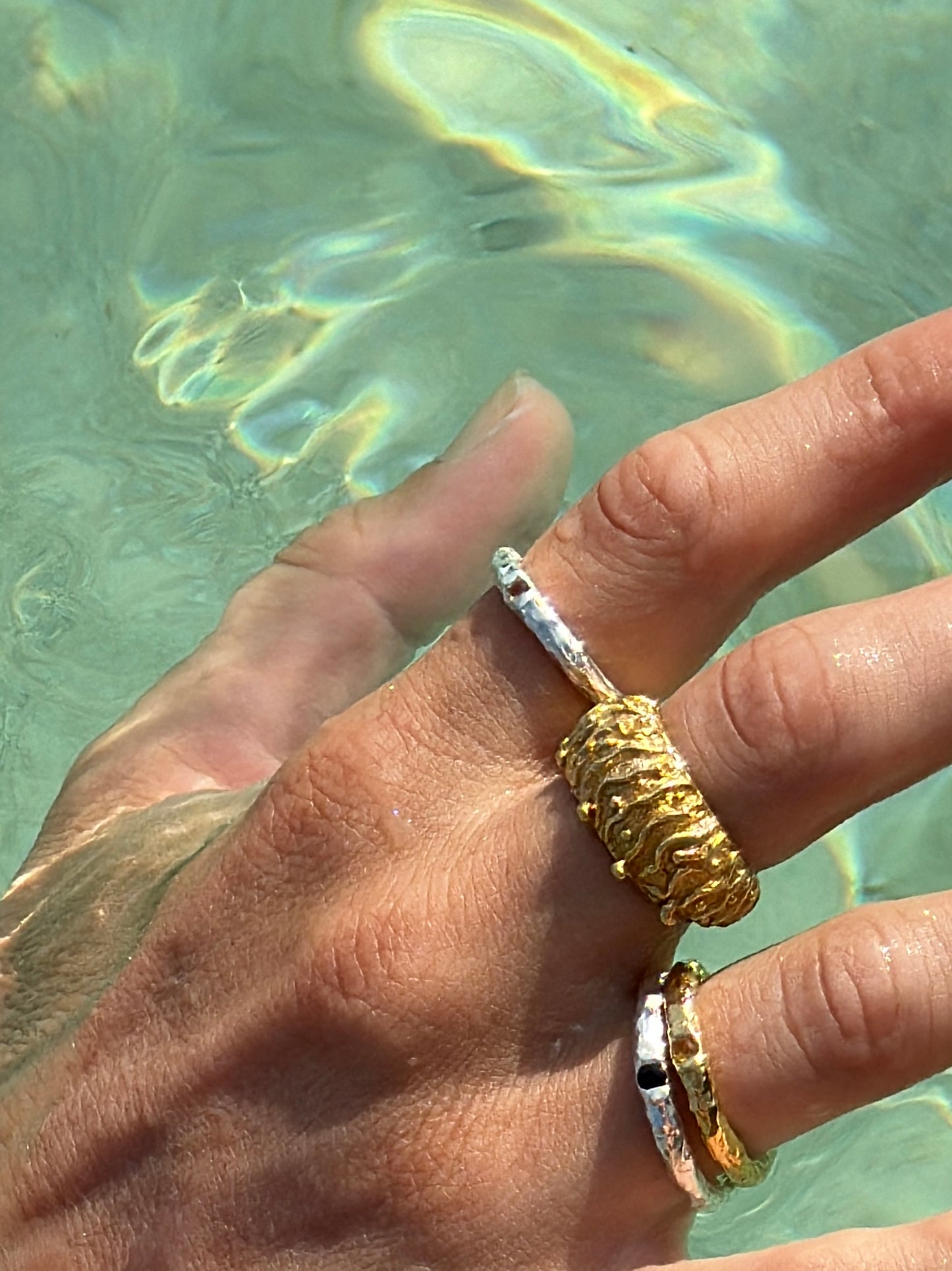 REEF RING GOLD