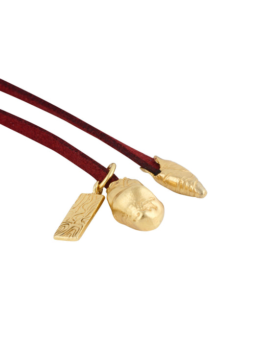 MARE STRING RED/GOLD