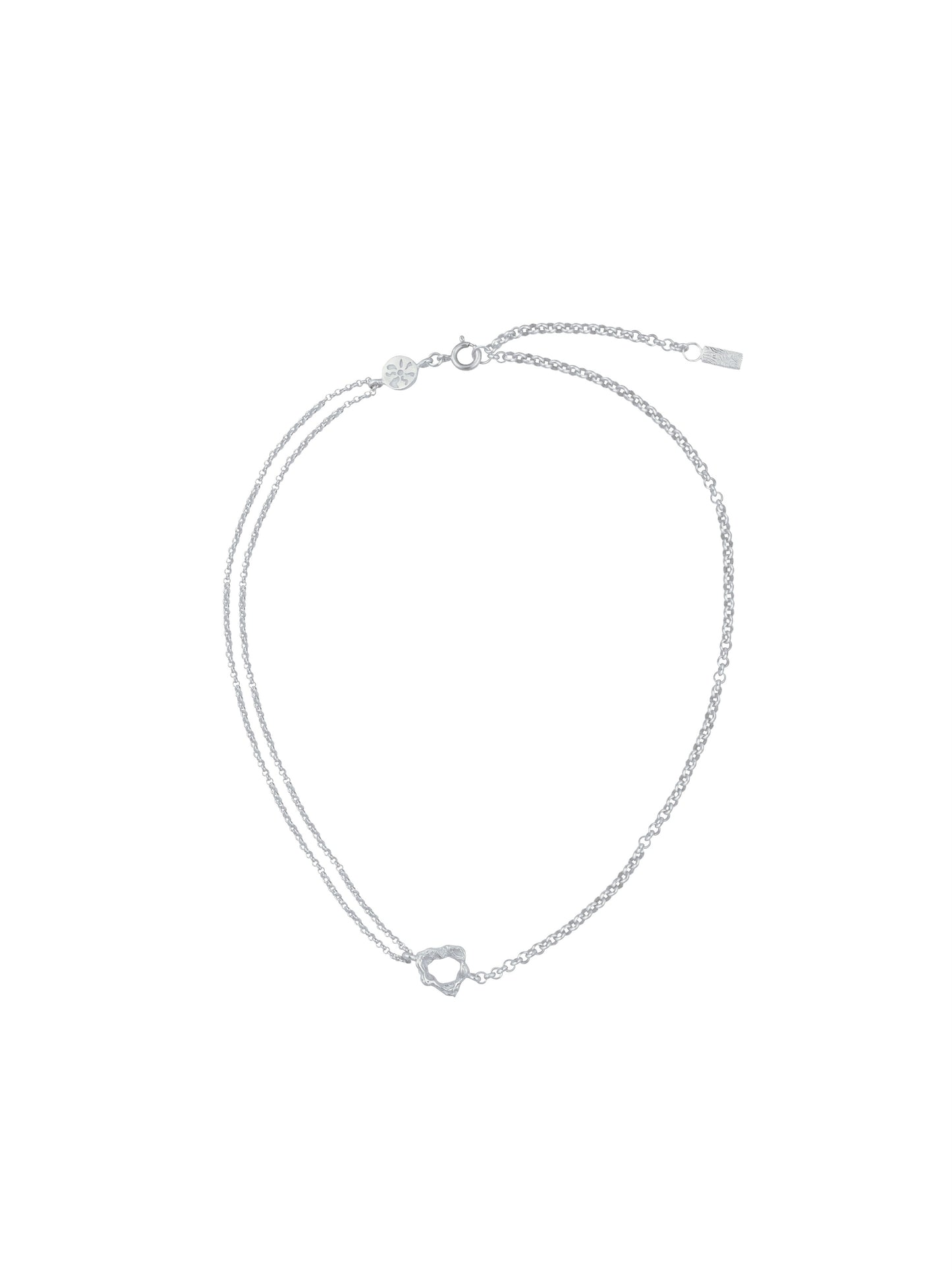 FIOR NECKLACE SILVER