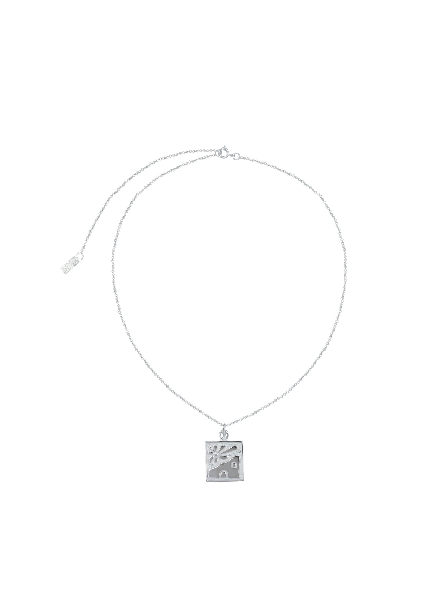 CASA NECKLACE SILVER