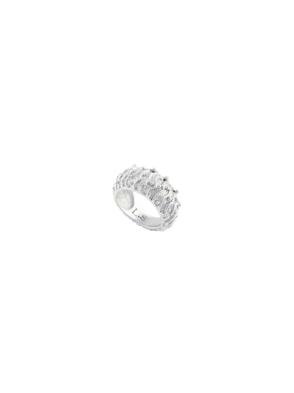REEF RING SILVER