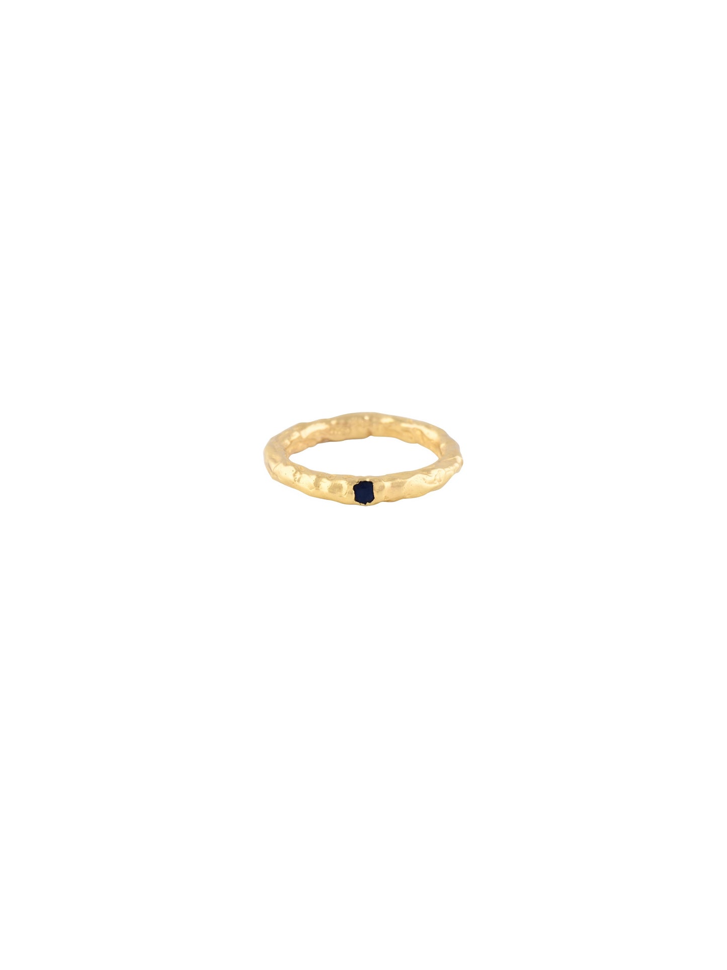 ALBA RING MIDNIGHT BLUE GOLD