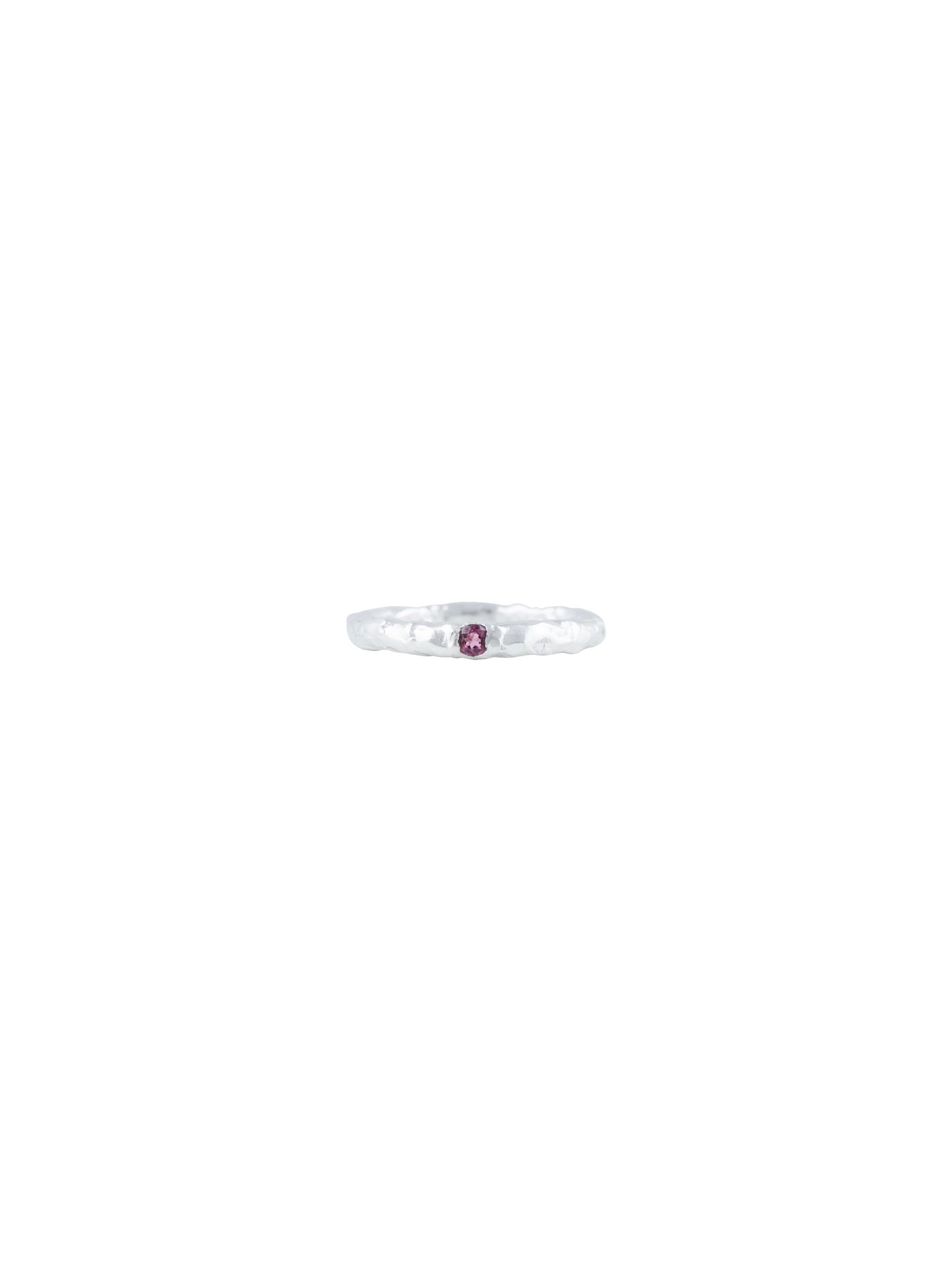 ALBA RING ROSE PINK SILVER